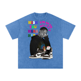 Travis Scott Acid Wash Oversize T-Shirt
