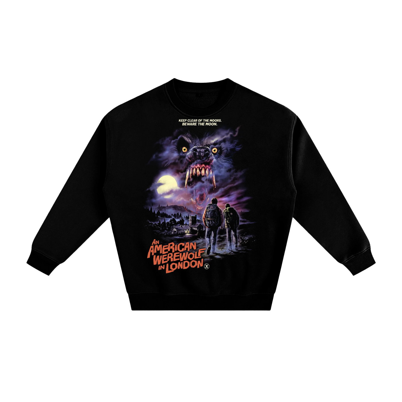 An American Werewolf in London Fleeced Sweatshirt