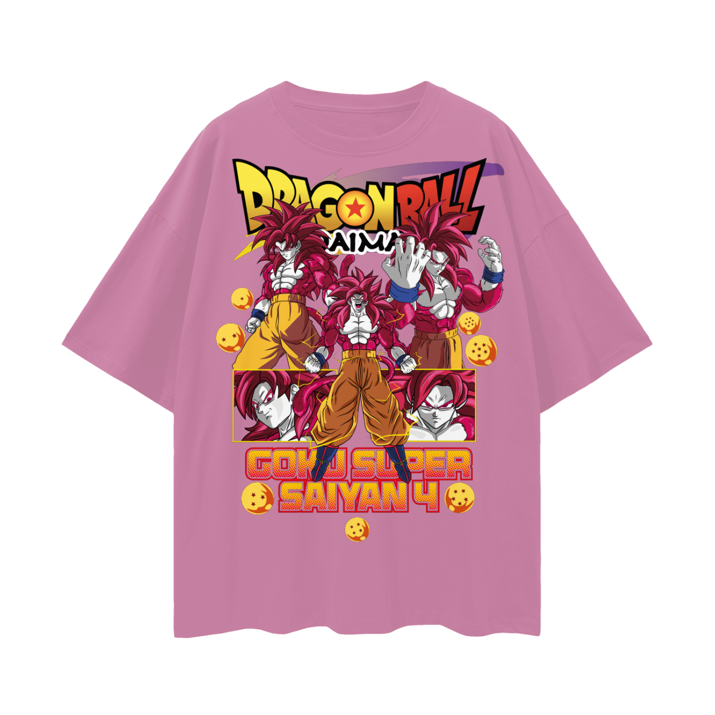 Goku Dragon ball Daima Oversize Deep Drop Shoulder Tee