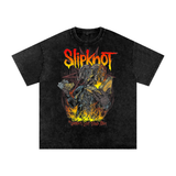 Slipknot Acid Wash Oversize T-Shirt