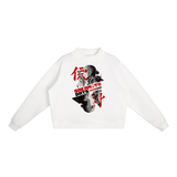 Sakamoto Days Essential Fleece Mid-Neck Crew Sweatshirt