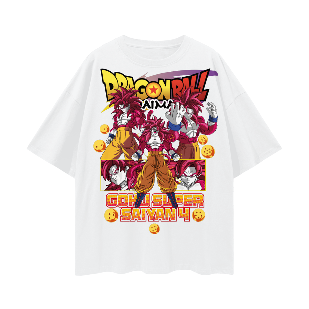 Goku Dragon ball Daima Oversize Deep Drop Shoulder Tee