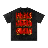 Sinners Acid Wash Oversize T-Shirt