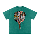 Beyonce Cowboy Carter Acid Wash Oversize T-Shirt