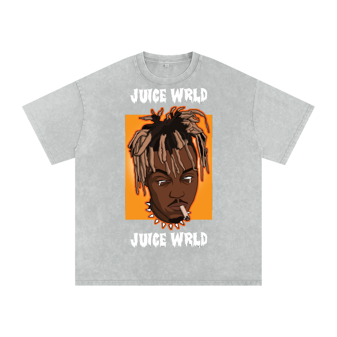 Juice Wrld Acid Wash Oversize T-Shirt