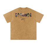 Beyonce Cowboy Carter Acid Wash Oversize T-Shirt
