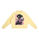 Osaragi Sakamoto Days Essential Fleece Mid-Neck Crew Sweatshirt