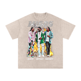 Migos Acid Wash Oversize T-Shirt