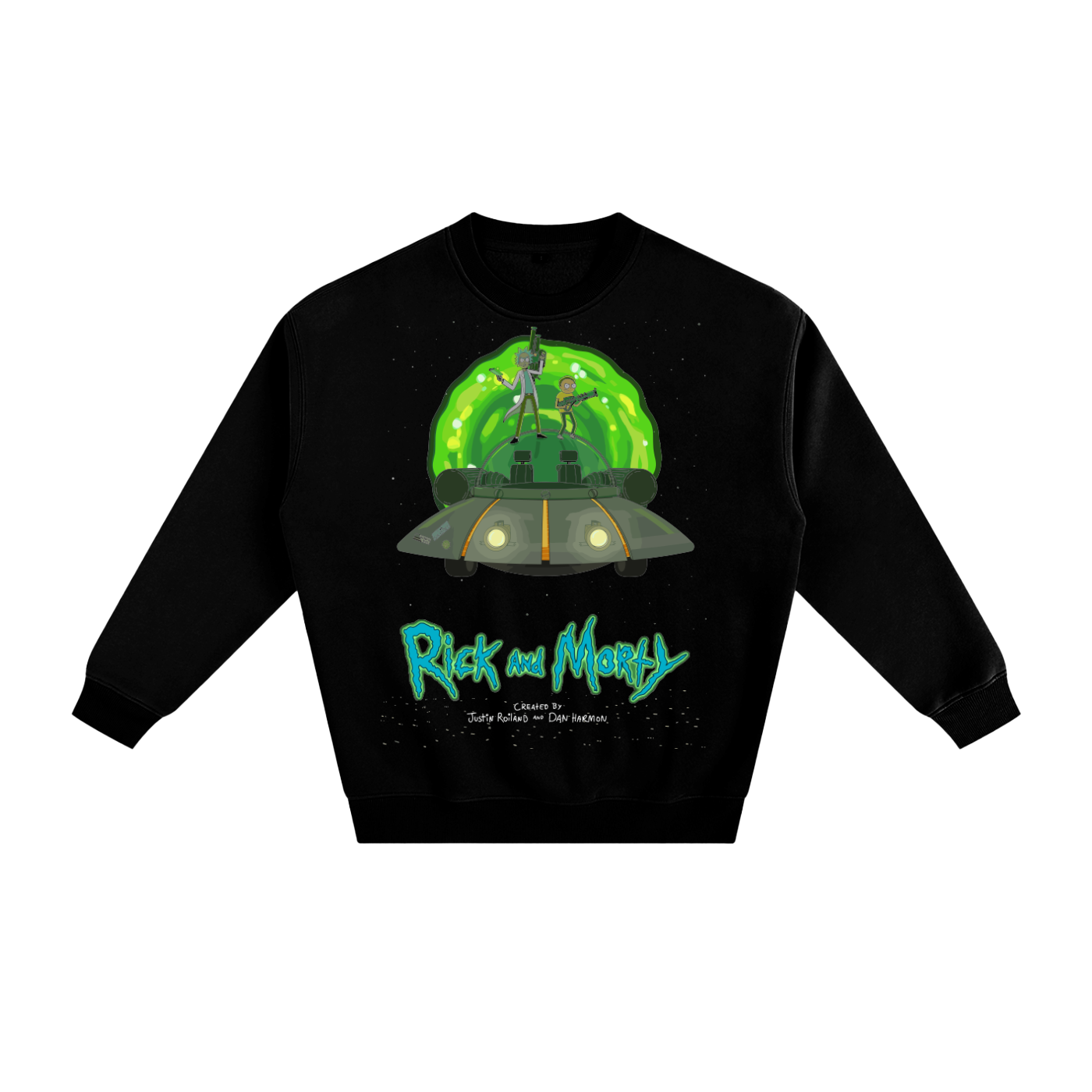 Rick and Morty Fleeced Sweatshirt