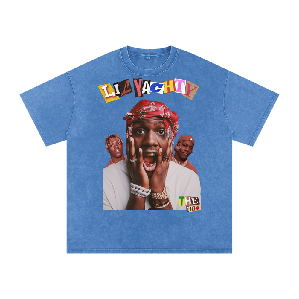 Lil Yachty Acid Wash Oversize T-Shirt