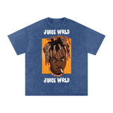 Juice Wrld Acid Wash Oversize T-Shirt