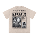Chucky Acid Wash Oversize T-Shirt
