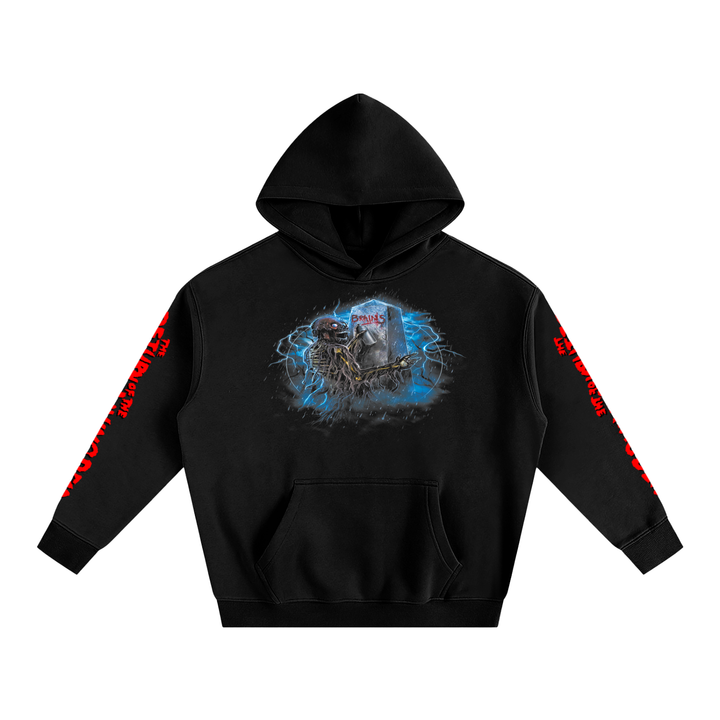 The return of the living dead Oversize Fleeced Hoodie