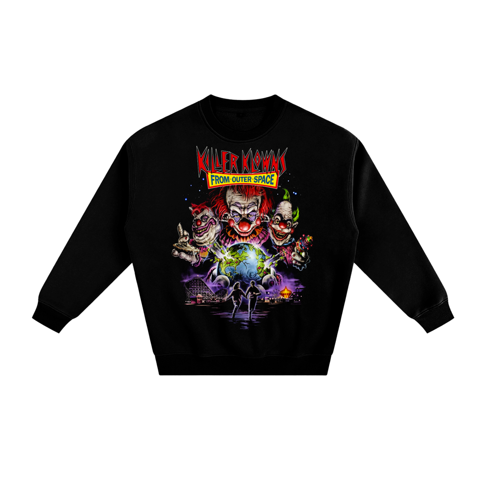 Killer klowns from out of Space Fleeced Sweatshirt