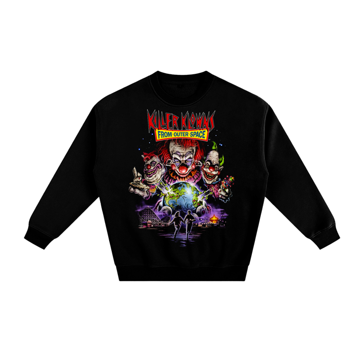 Killer klowns from out of Space Fleeced Sweatshirt
