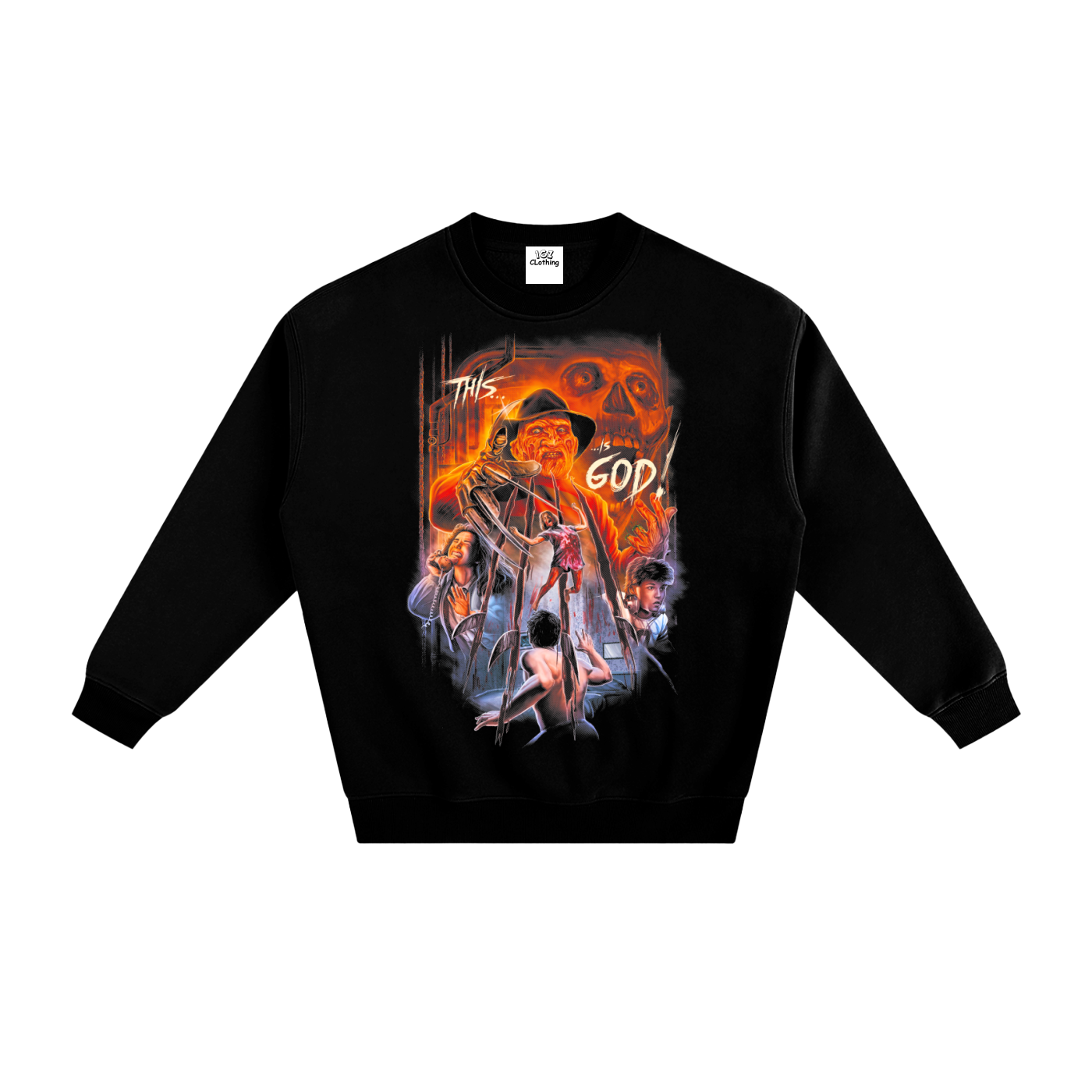 Freddy Krueger Fleeced Sweatshirt