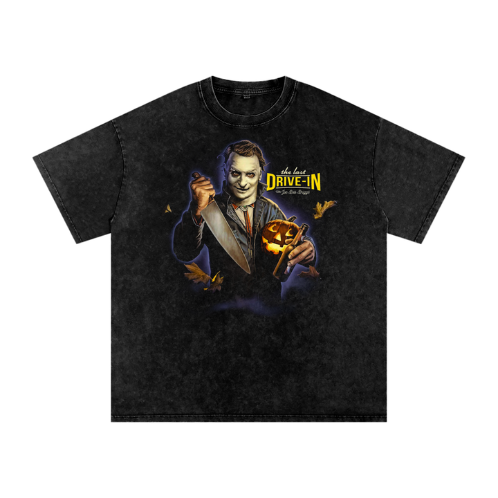 The last drive in Acid Wash Oversize T-Shirt