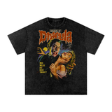 Dracula Acid Wash Oversize T-Shirt