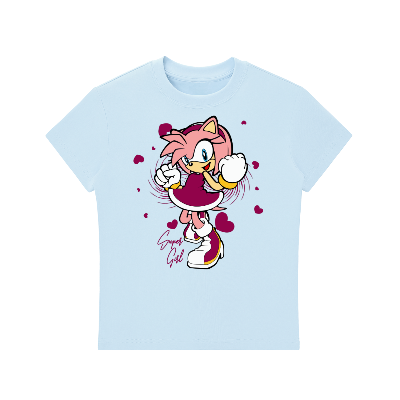 Essential Bodycon Crewneck T-Shirt