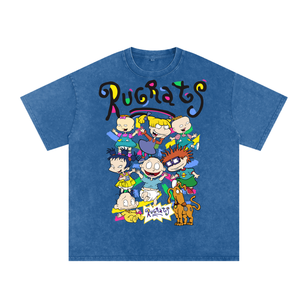 Rugrats Acid Wash Oversize T-Shirt