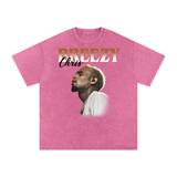 Chris Brown Breezy Bowl Acid Wash Oversize T-Shirt