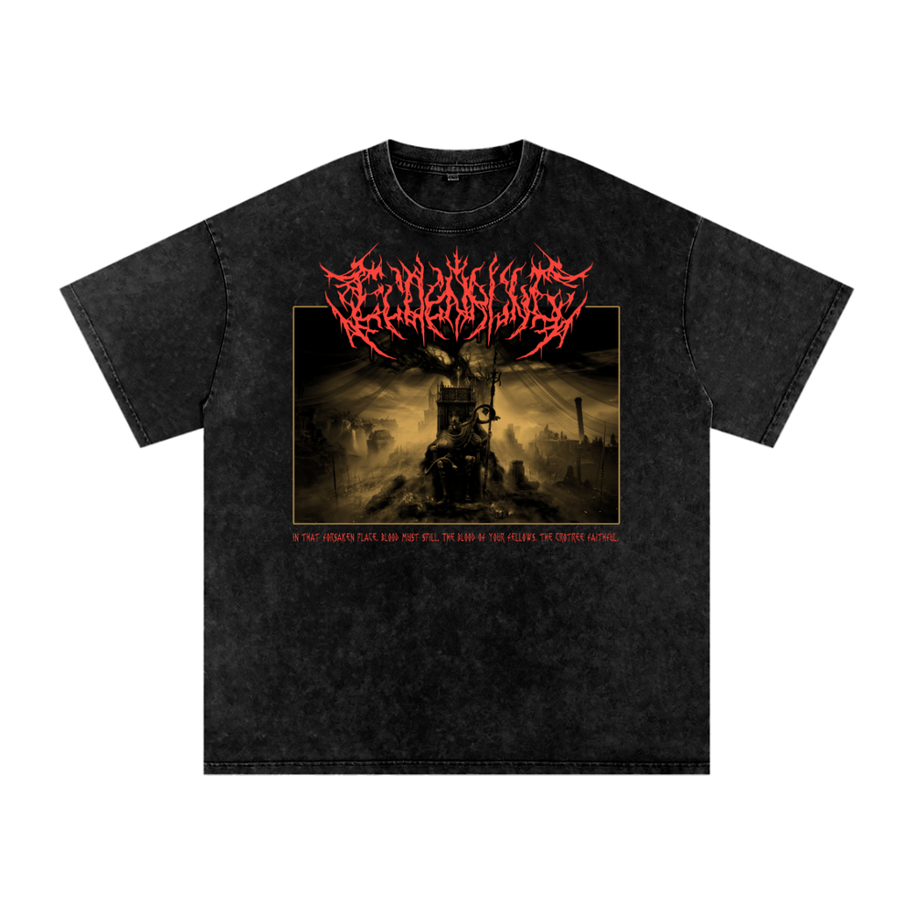 Elden Ring Acid Wash Oversize T-Shirt