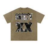 Chris Brown Breezy Bowl Acid Wash Oversize T-Shirt