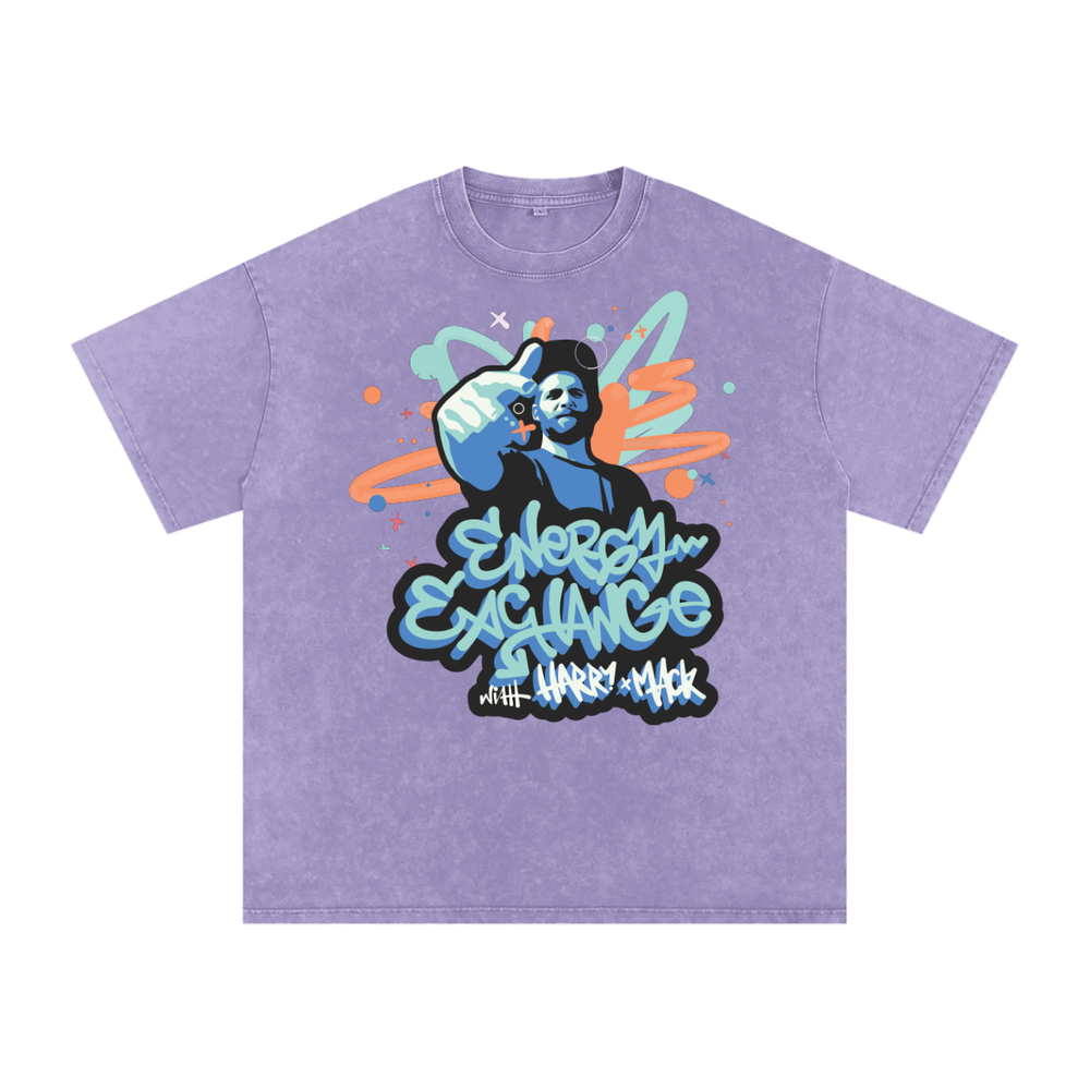 Harry x Mack Acid Wash Oversize T-Shirt