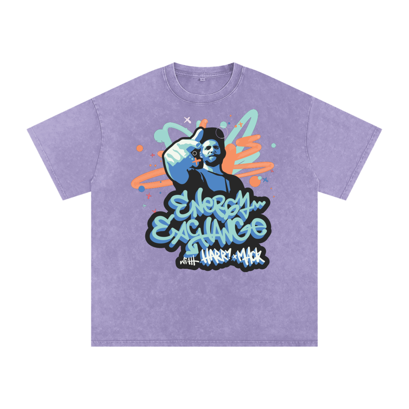Harry x Mack Acid Wash Oversize T-Shirt
